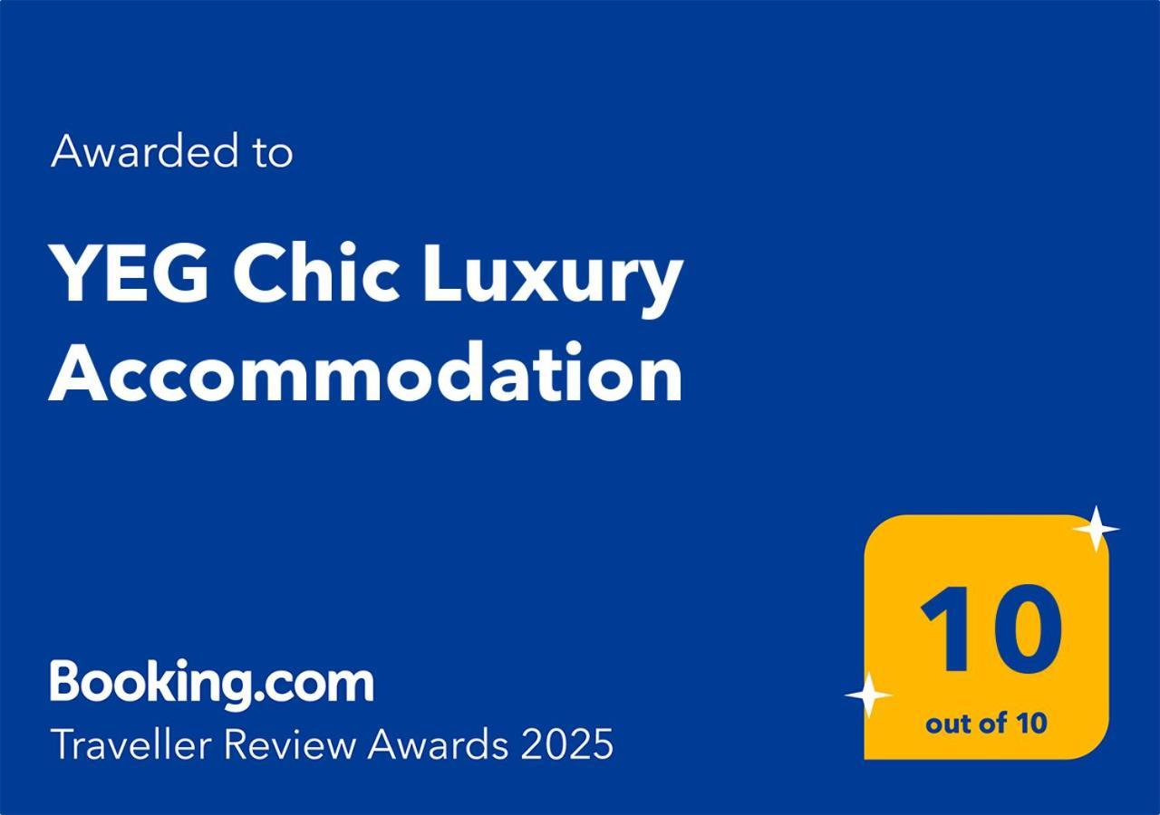 Yeg Chic Luxury Accommodation Edmonton Exterior foto